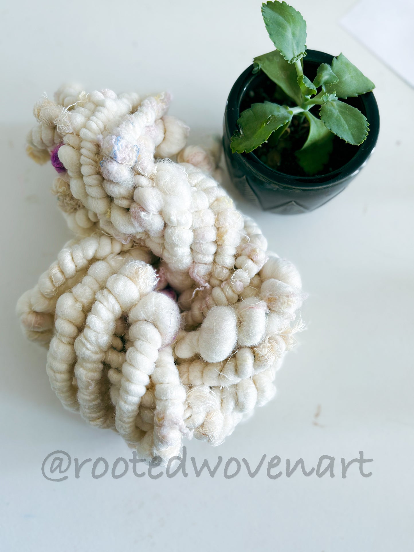 4 yards / Hand Spun Art Yarn