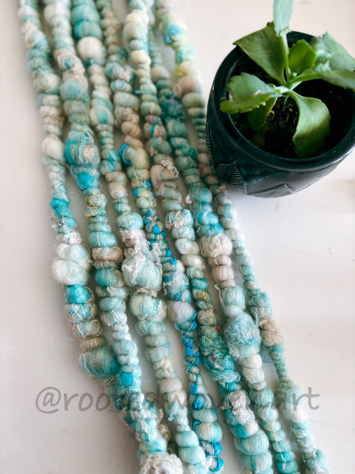 5 yards / Hand Spun Art Yarn