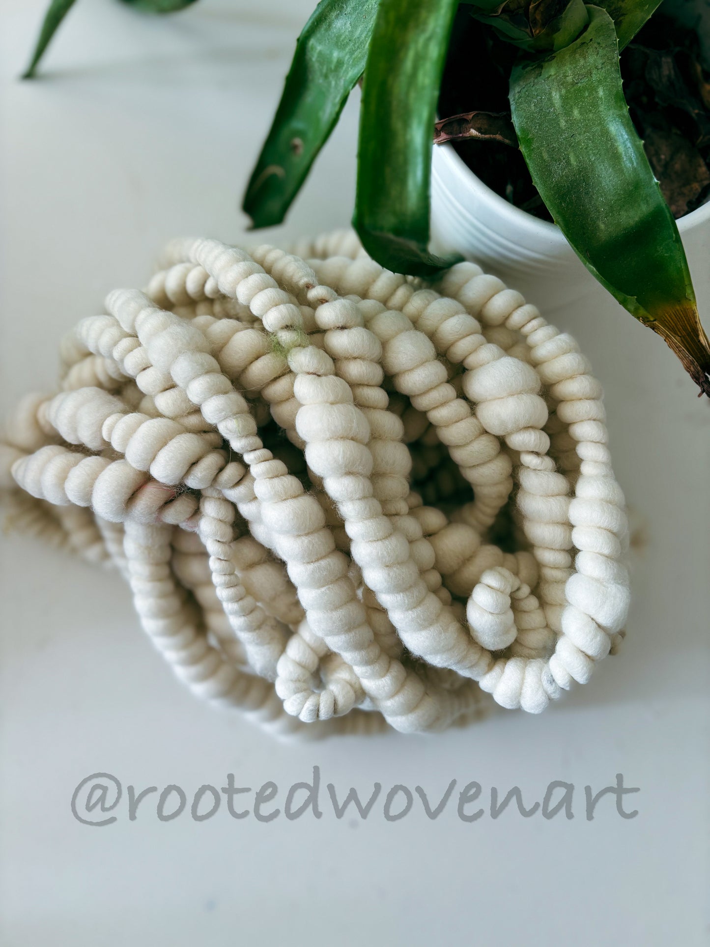 4 yards / Hand Spun Art Yarn