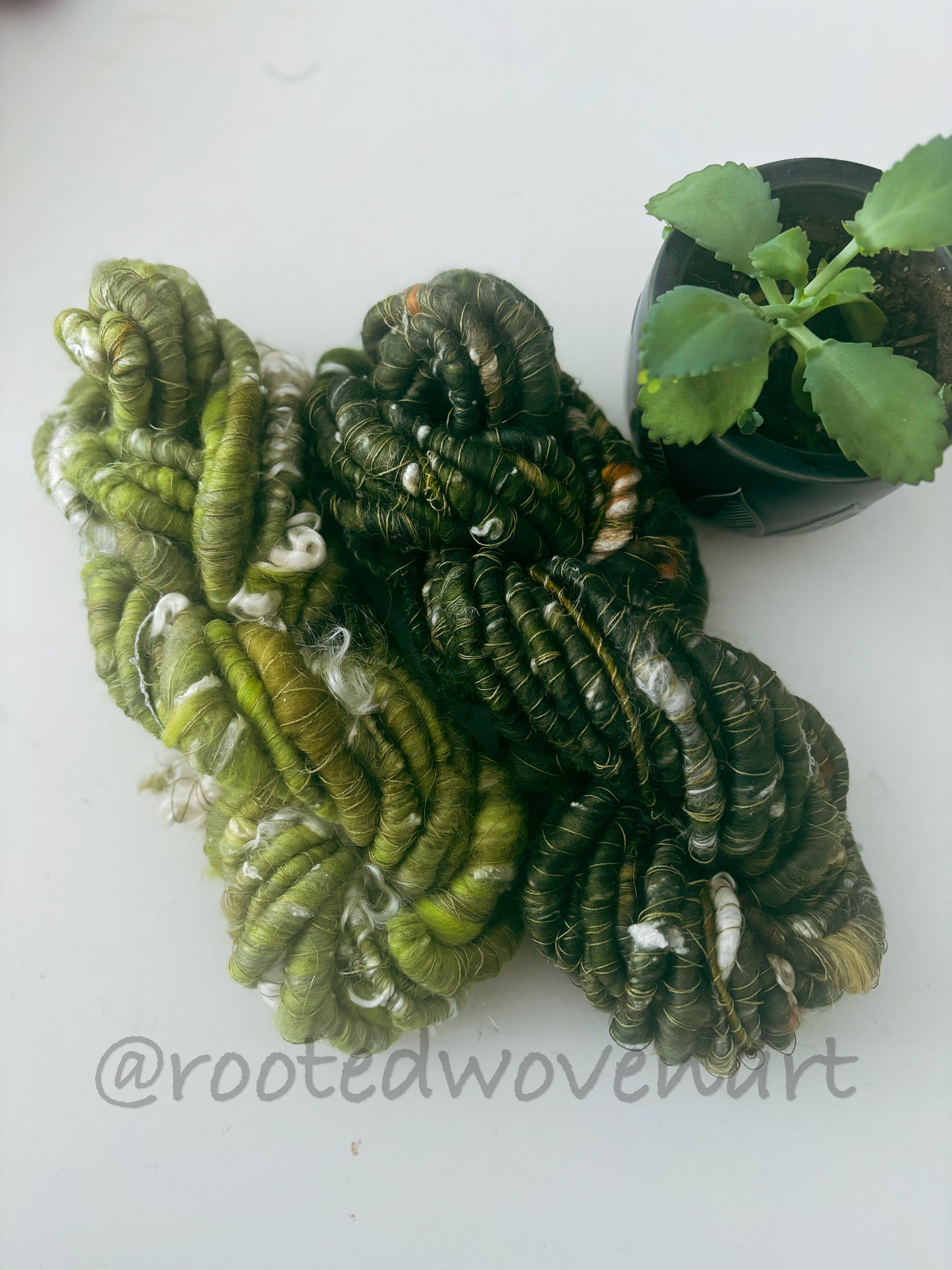 5 yards / Hand Spun Art Yarn