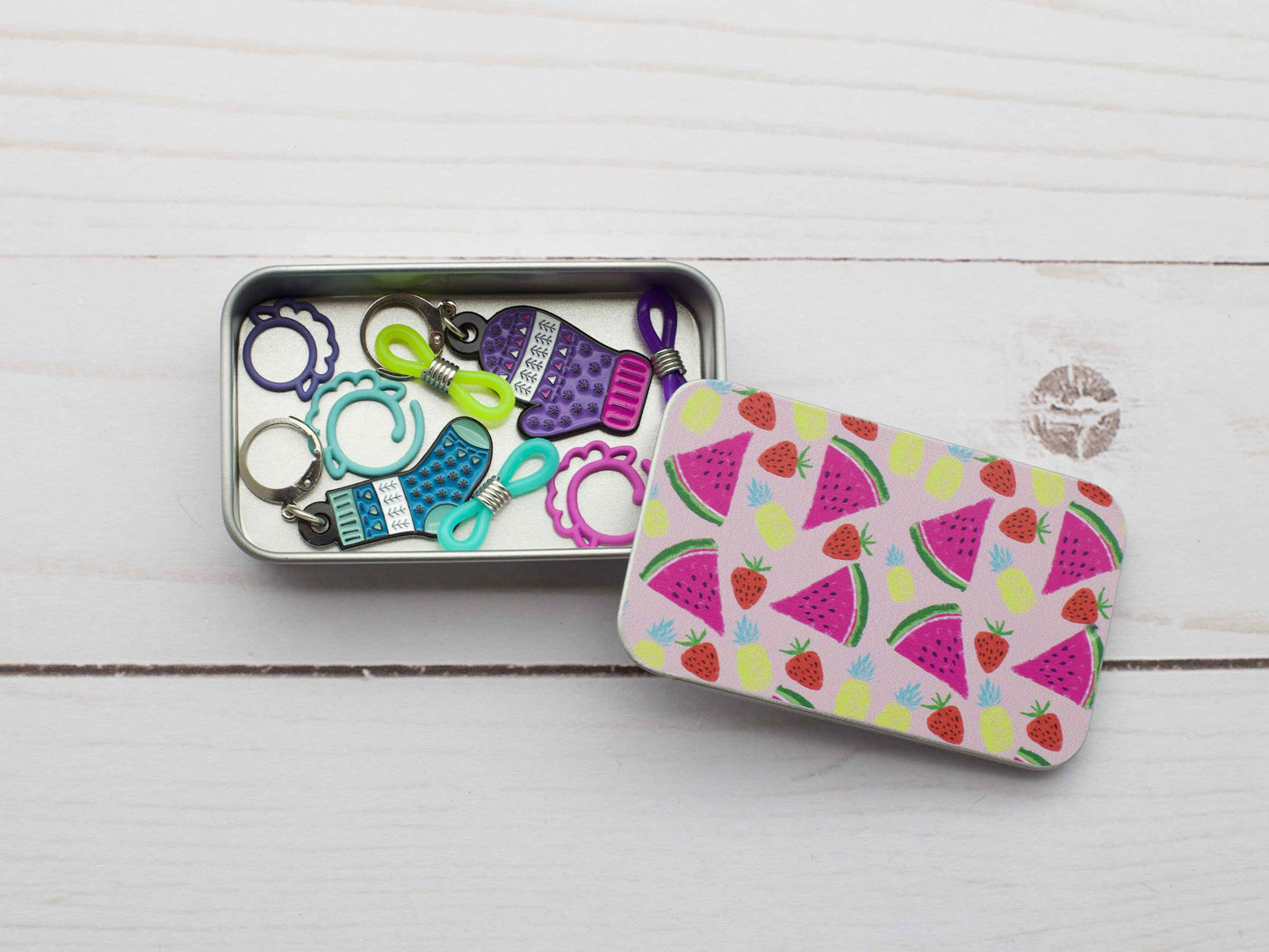 Slide Top Storage Tins