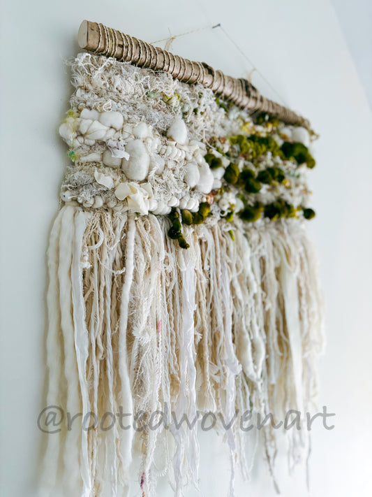 Nestled in Nature / Woven Wall Art / Fibre Art