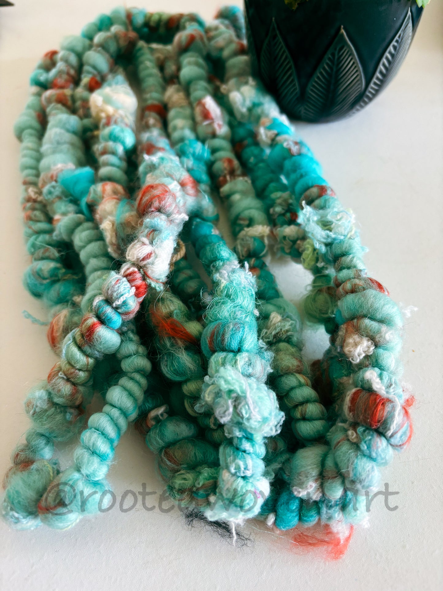 2.15 yards / Hand Spun Art Yarn