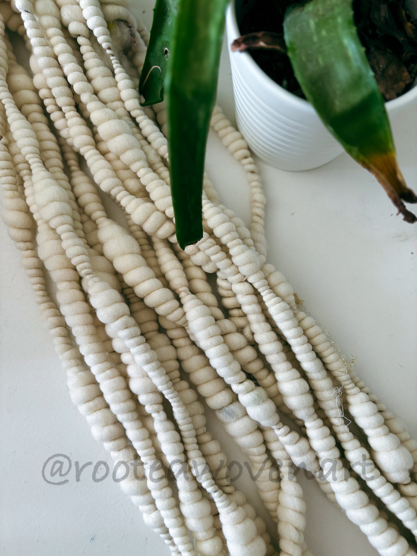4 yards / Hand Spun Art Yarn