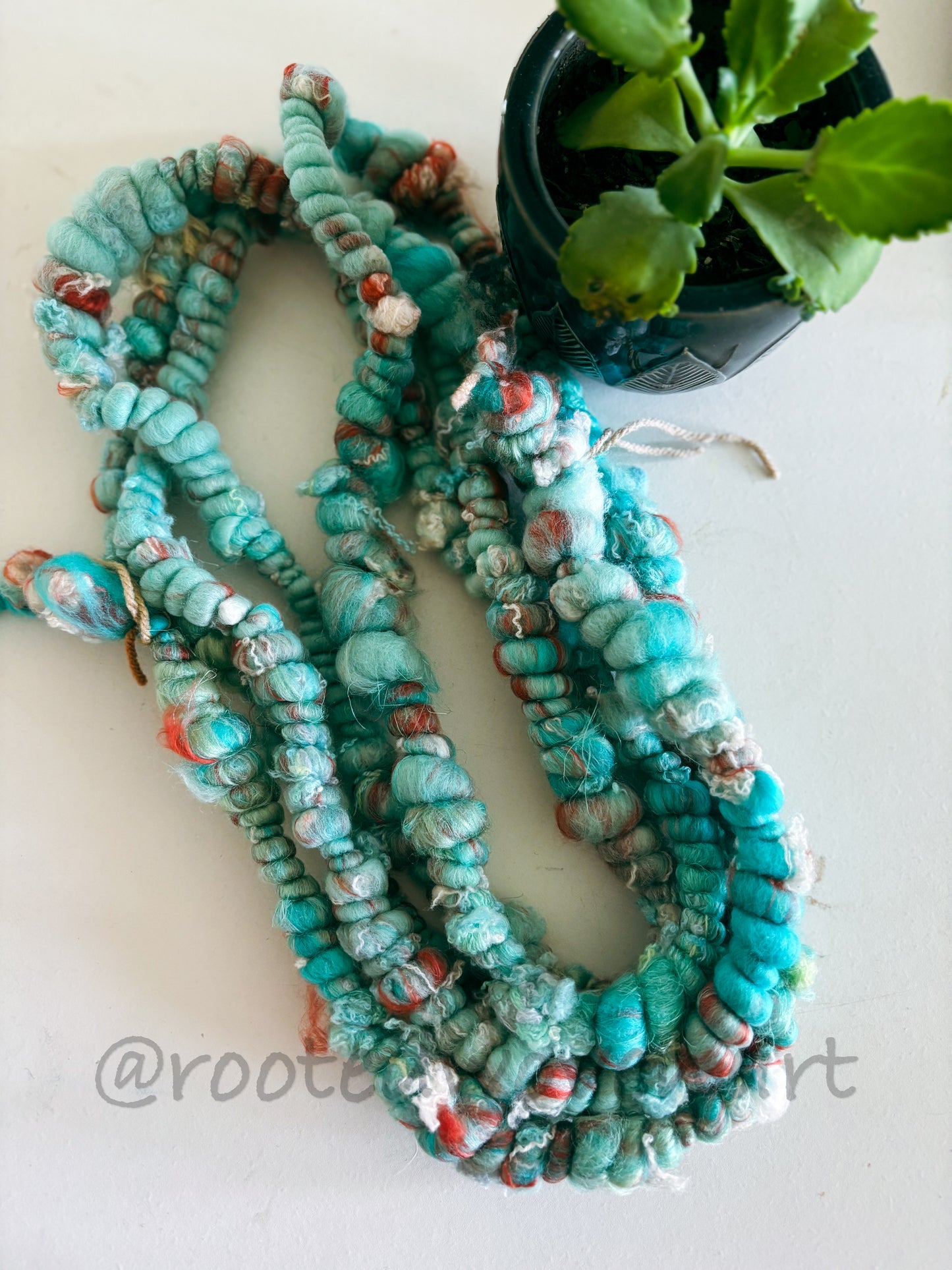 2.15 yards / Hand Spun Art Yarn