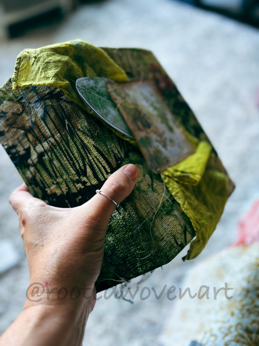 Handmade journal / herb junk journal