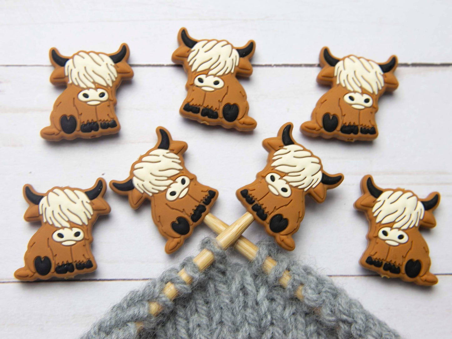Highland Cow | Stitch Stoppers