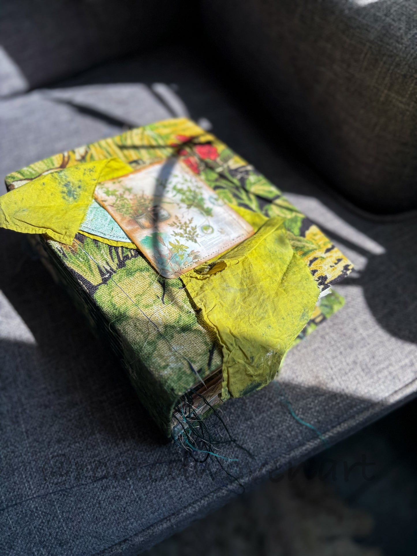 Handmade journal / herb junk journal