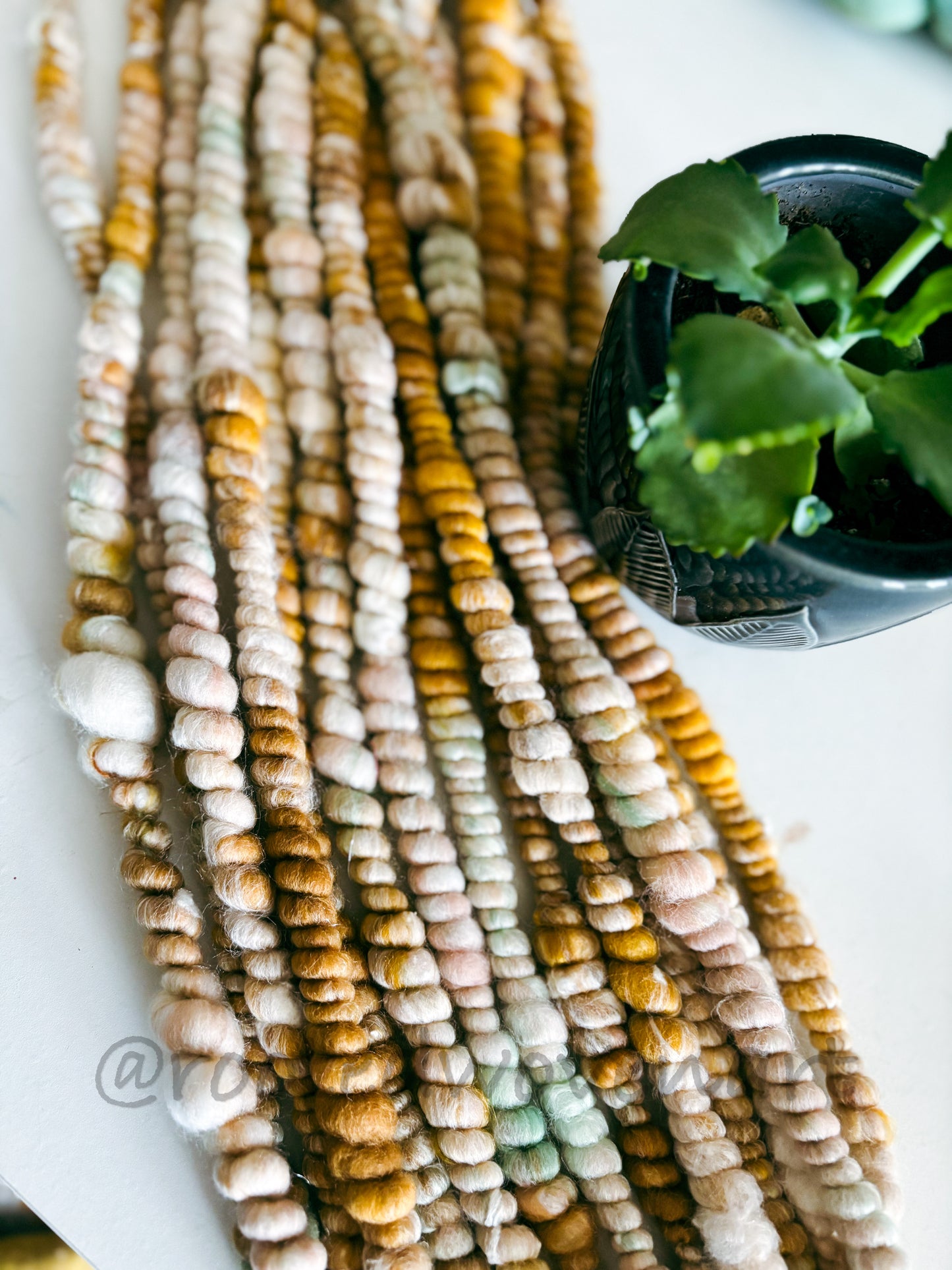 5 yards / Hand Spun Art Yarn