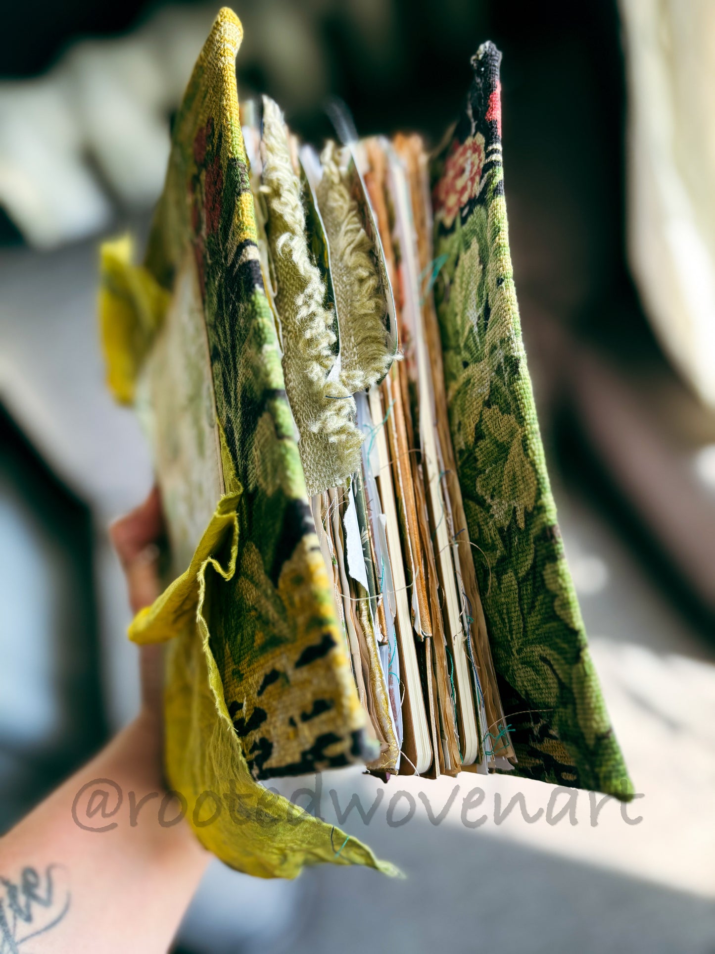 Handmade journal / herb junk journal