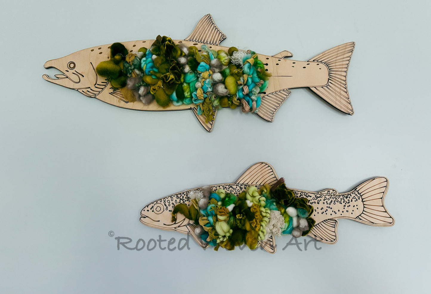 Framed Fish Wall Art