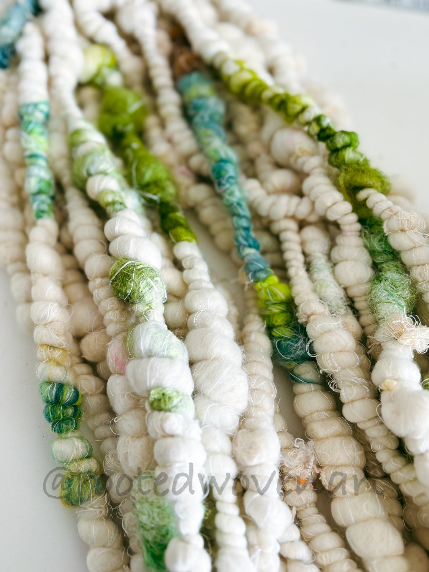 3.75 yards / Hand Spun Art Yarn