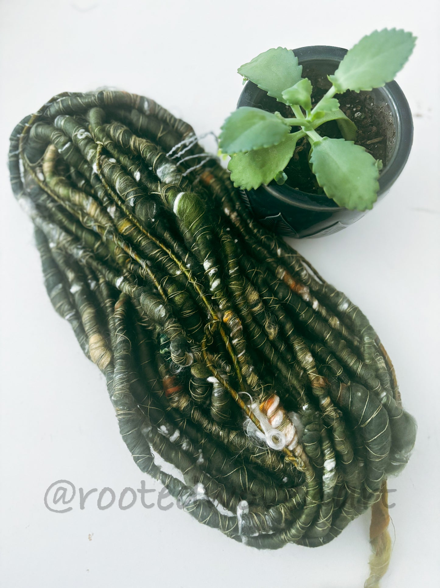5 yards / Hand Spun Art Yarn