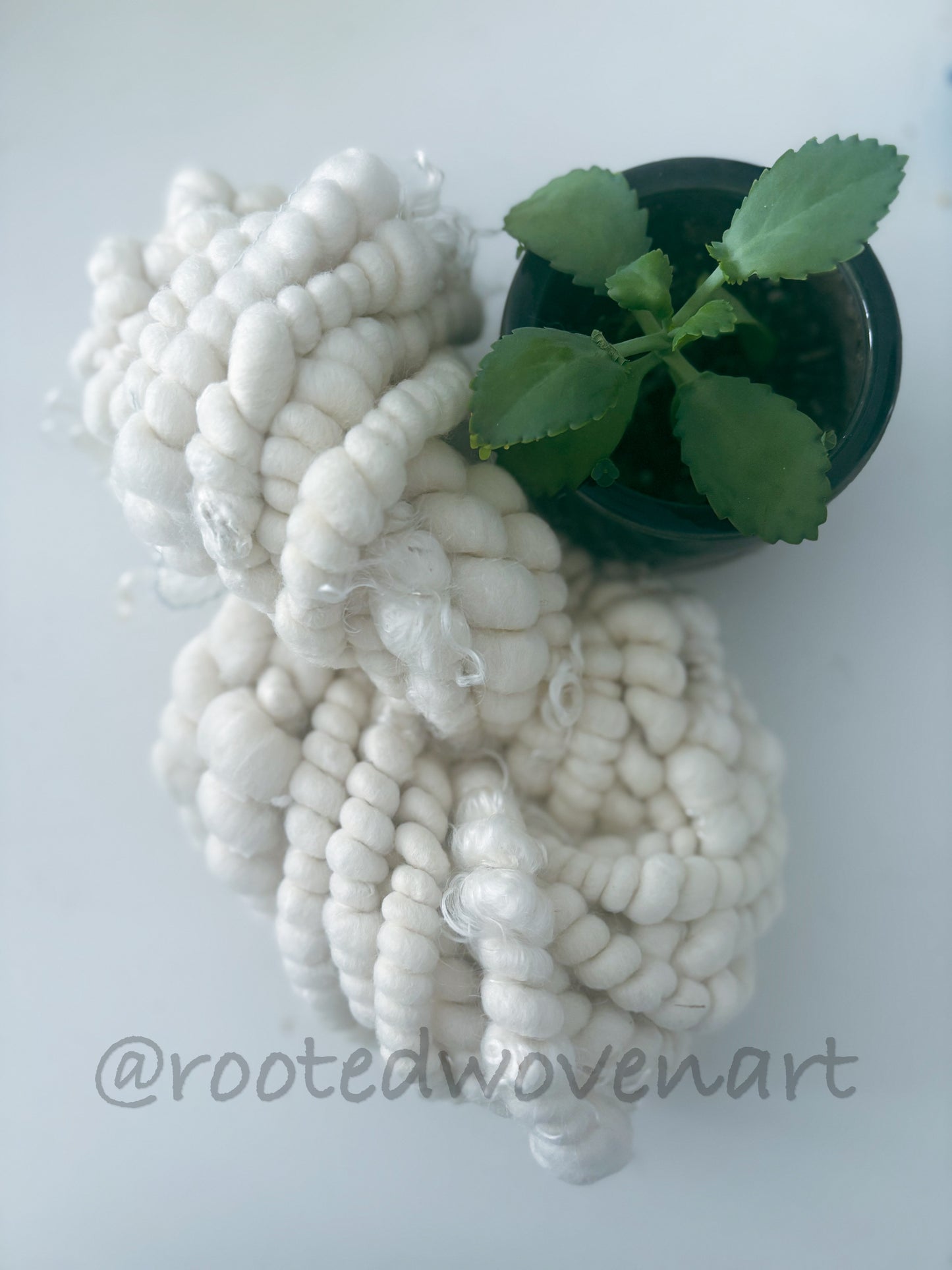 5 yards / hand spun Art yarn
