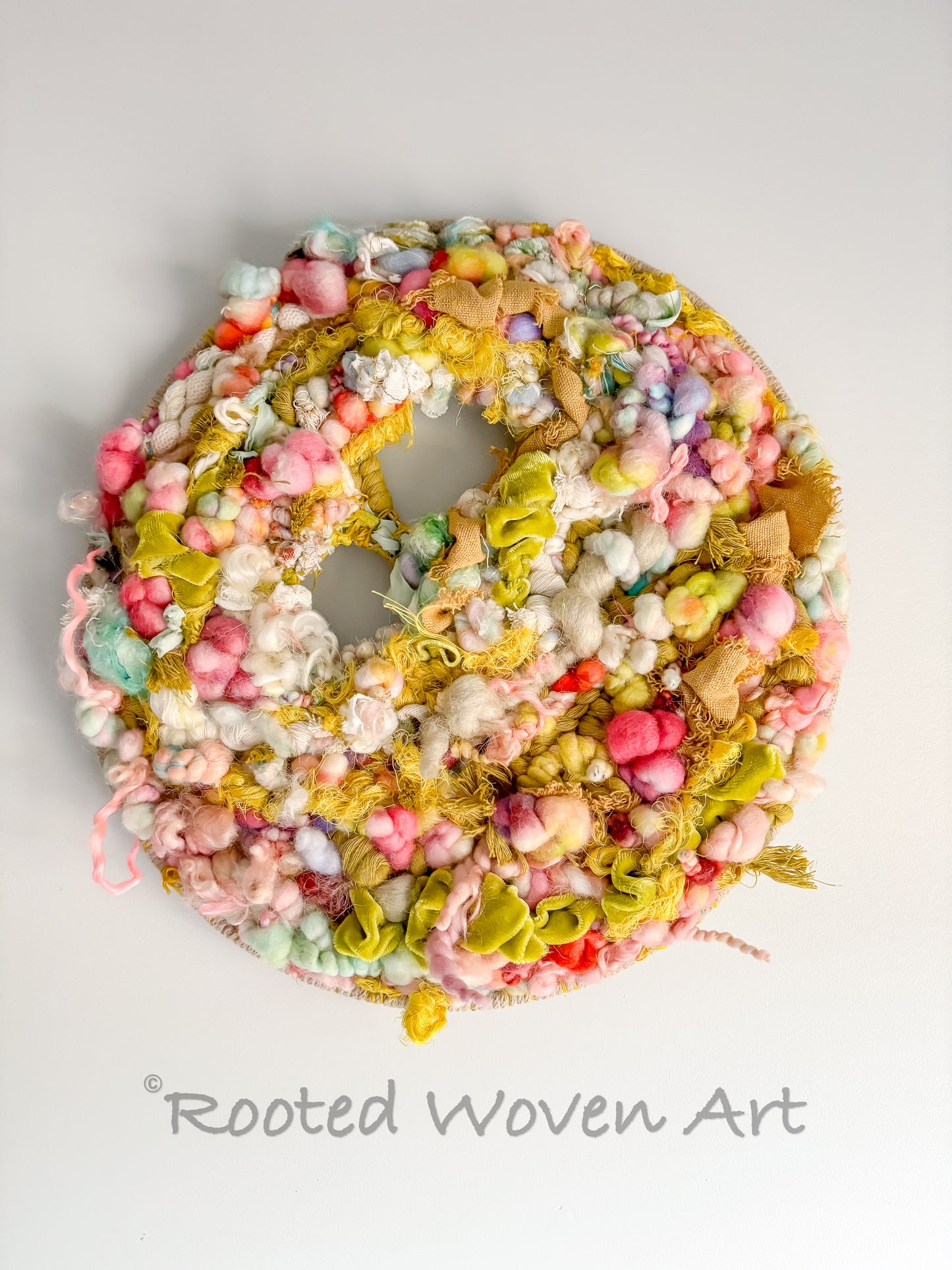 Euphoria / Woven Wall Art / Roundie