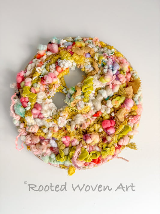 Euphoria / Woven Wall Art / Roundie