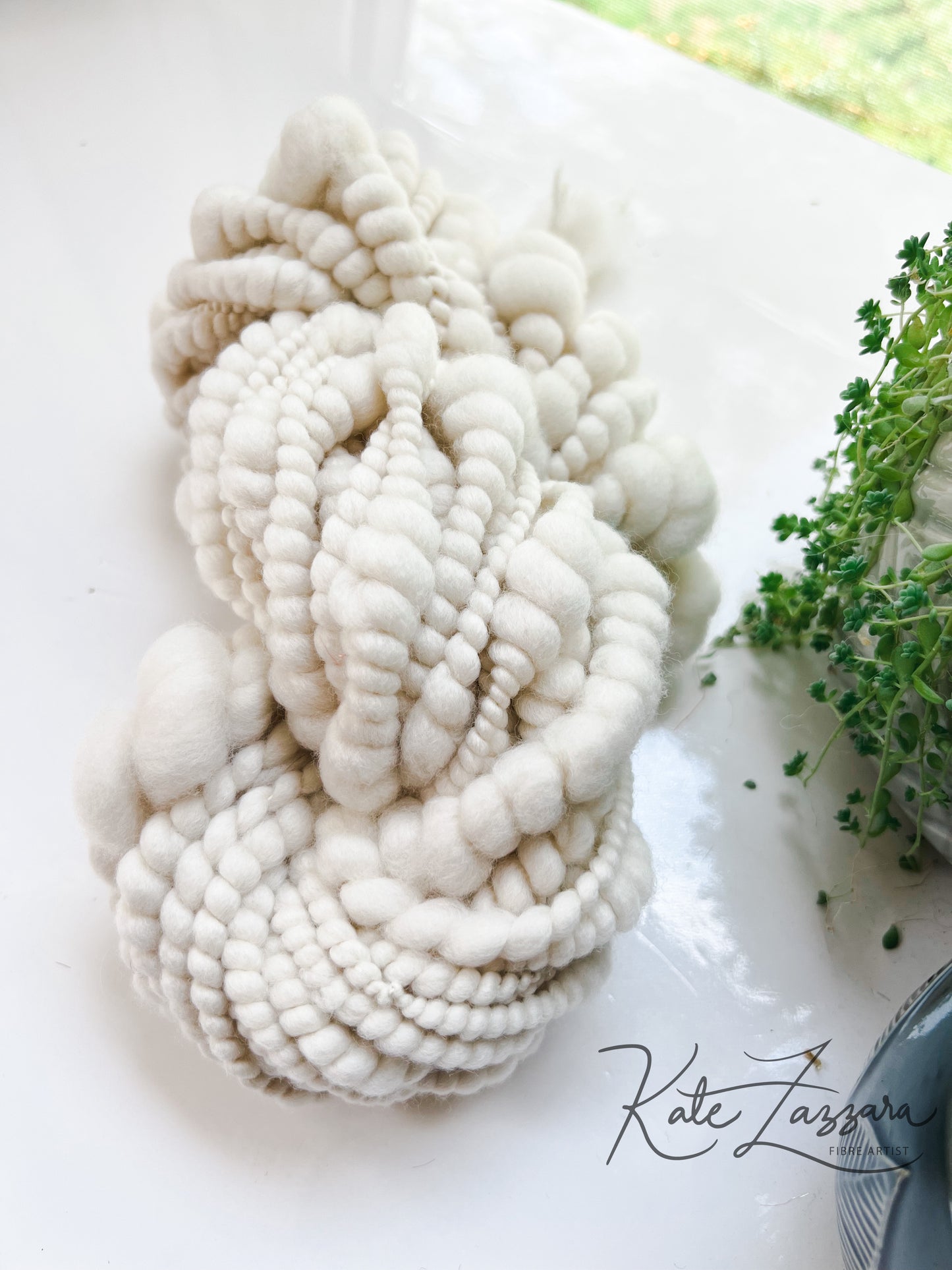 5 yards / Hand Spun Art Yarn