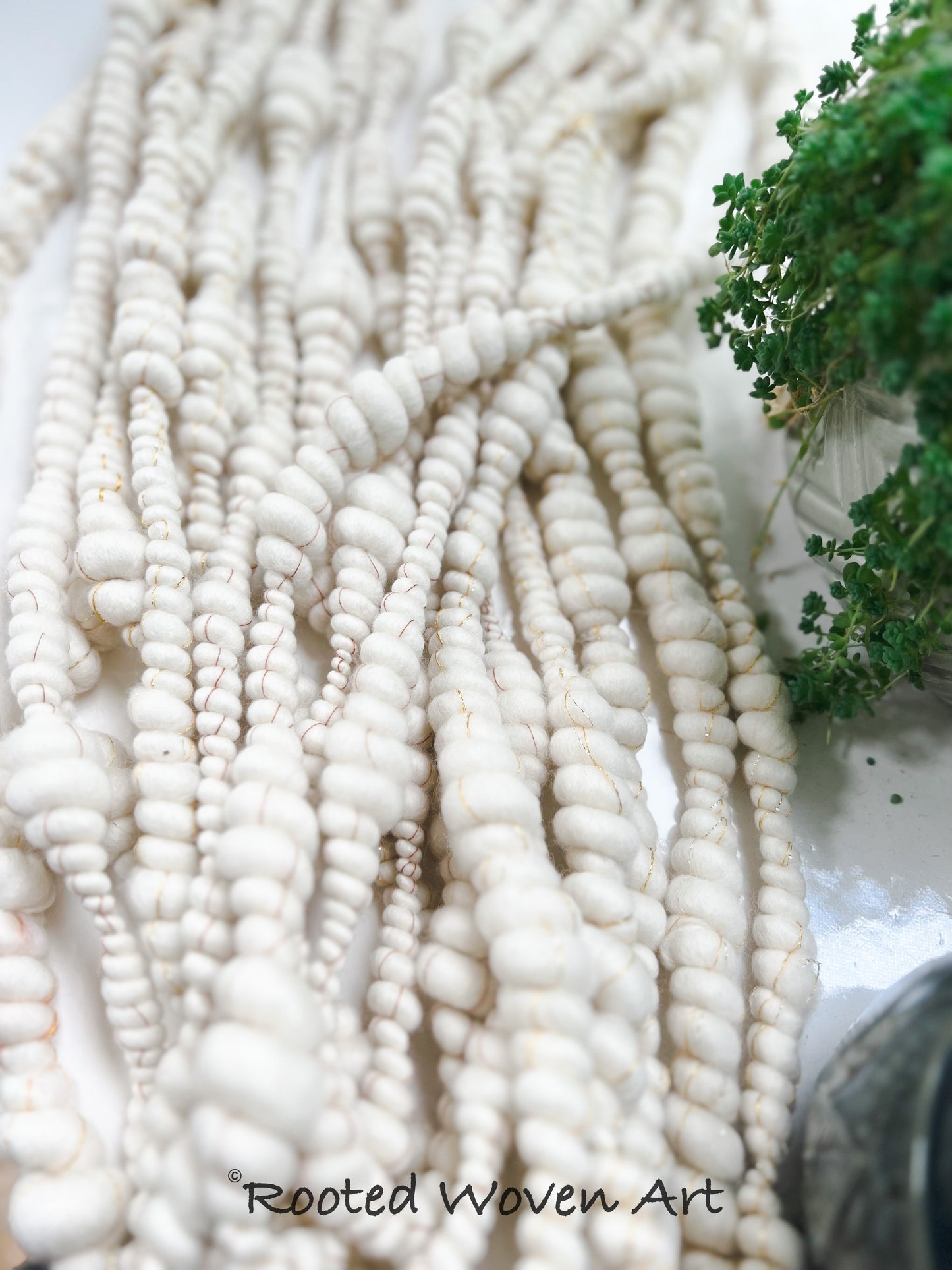 5 yards / Hand Spun Art Yarn