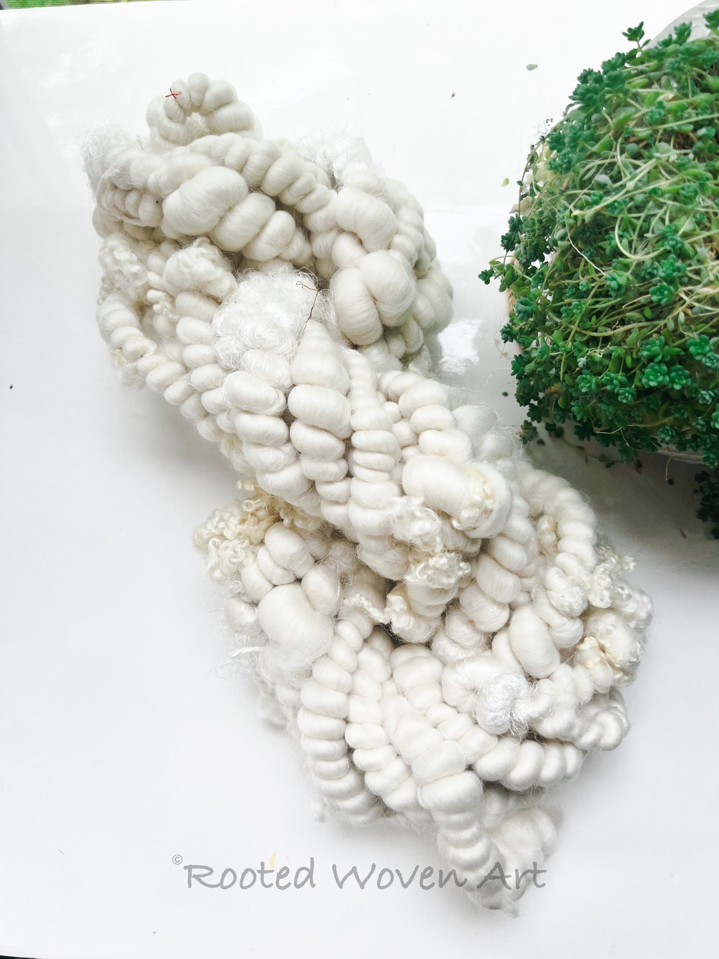 5 yards / Hand Spun Art Yarn