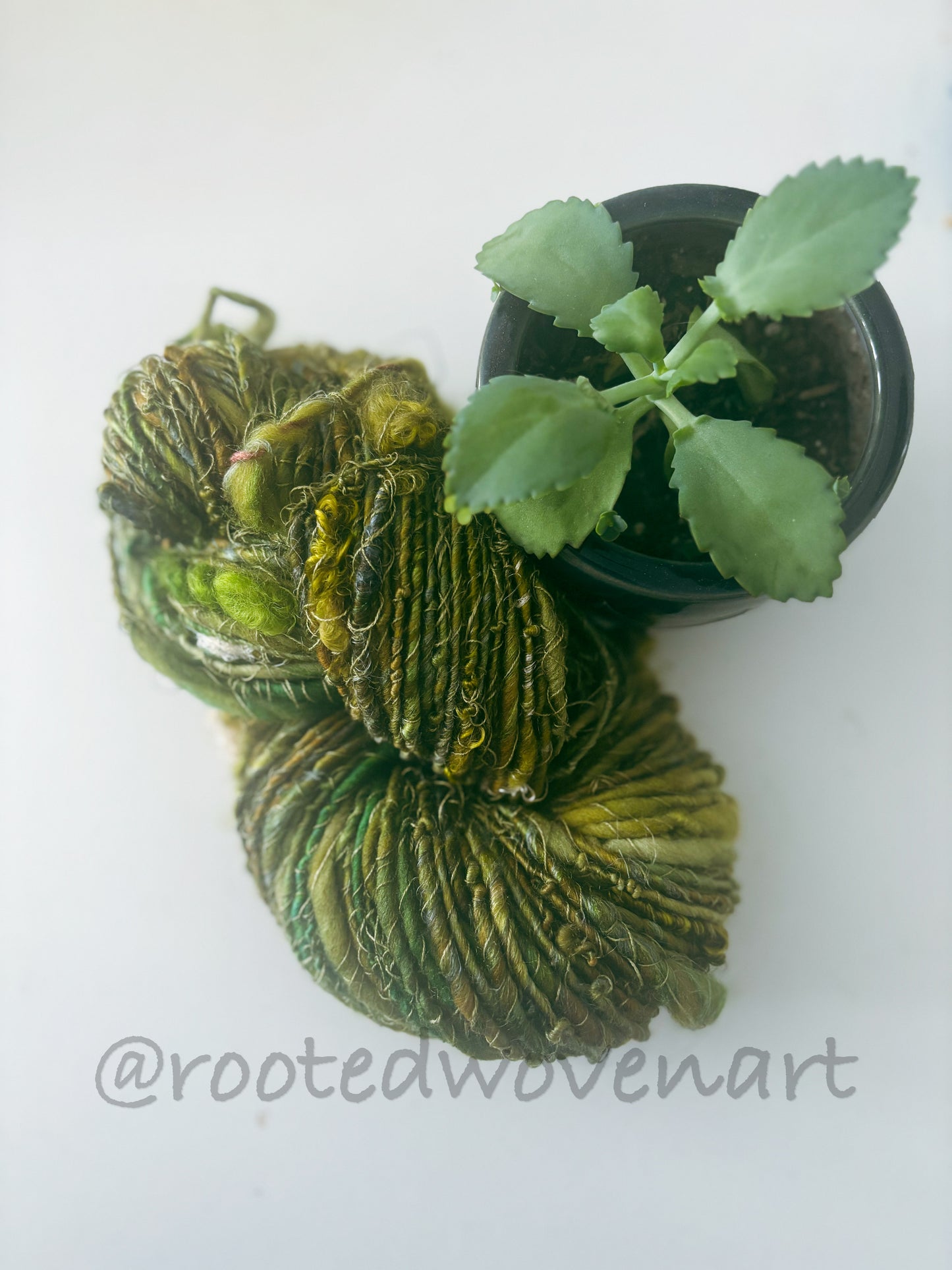 50 yards / Hand Spun Art Yarn