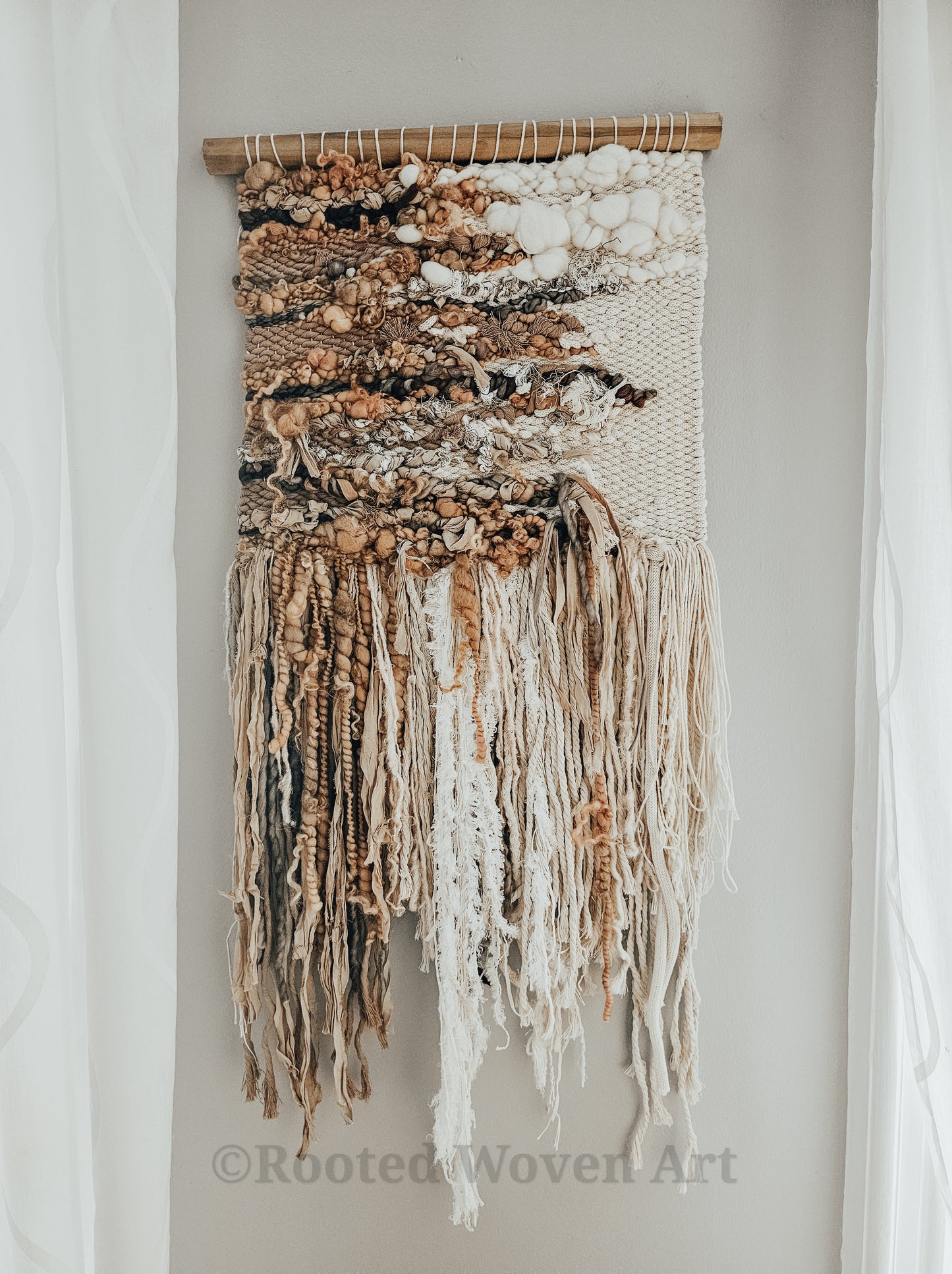 Melancholy / Woven Wall Hanging