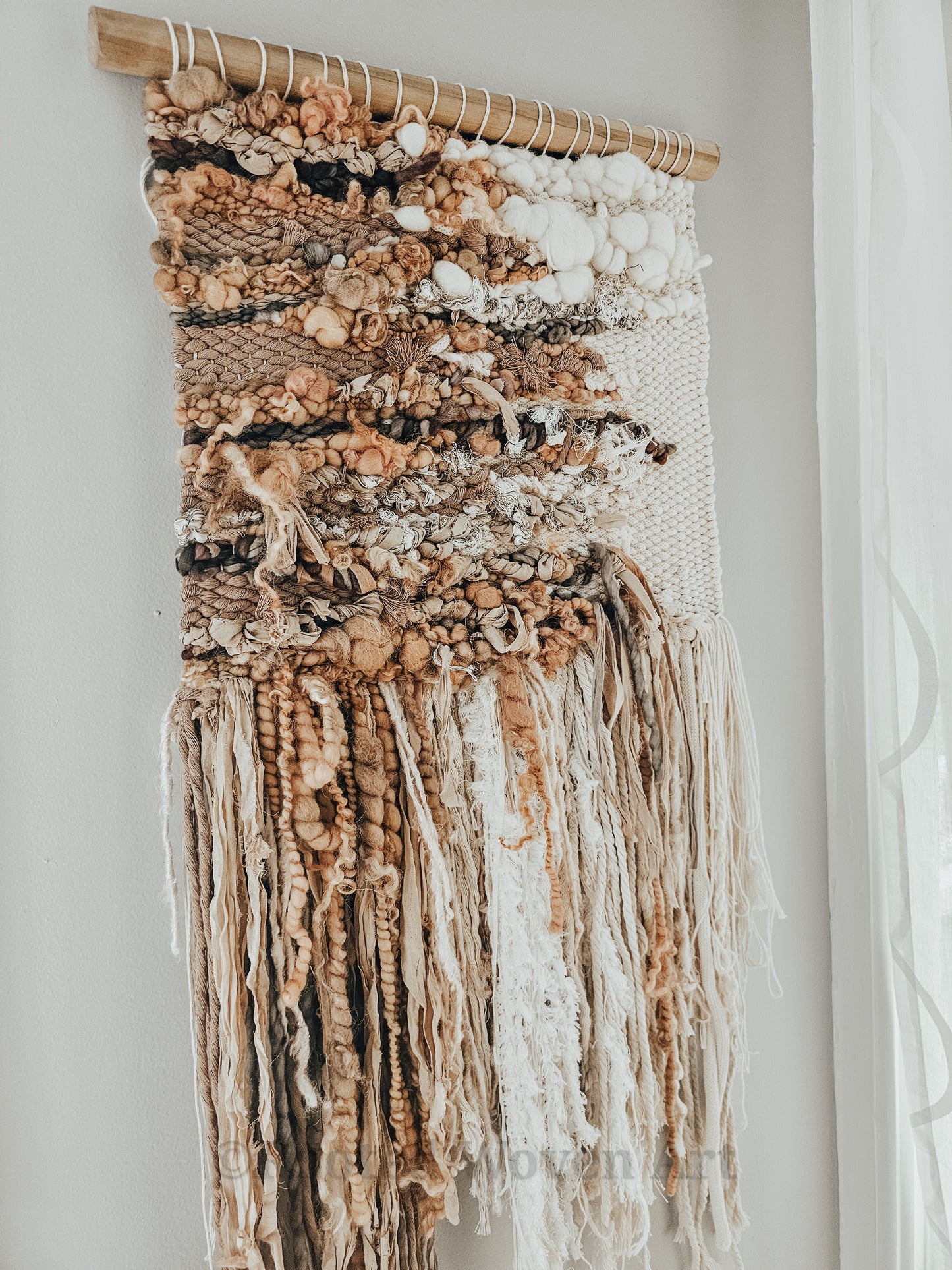 Melancholy / Woven Wall Hanging