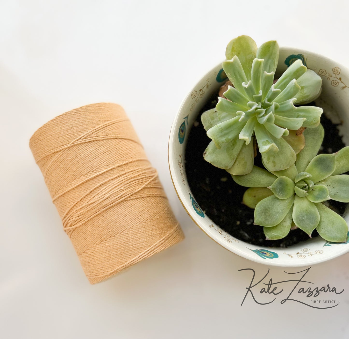 Honey 4/8 Cotton Warp String