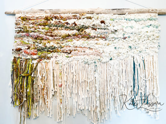 Lullaby of Woe / Woven Wall Hanging / Wall Art / Wall Decoration / Tapestry