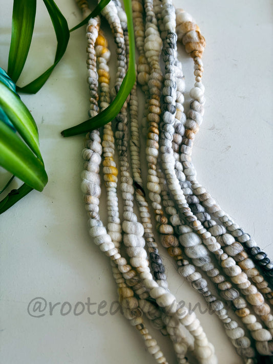 4 yards / hand spun Art yarn