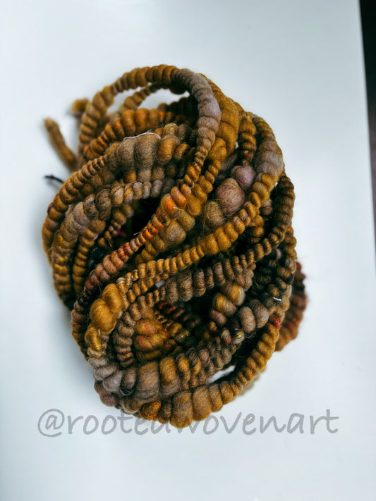 3 Yards / Hand Spun Art Yarn
