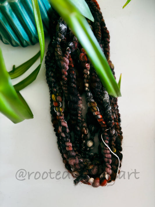 4.5 yards / Hand Spun Art Yarn