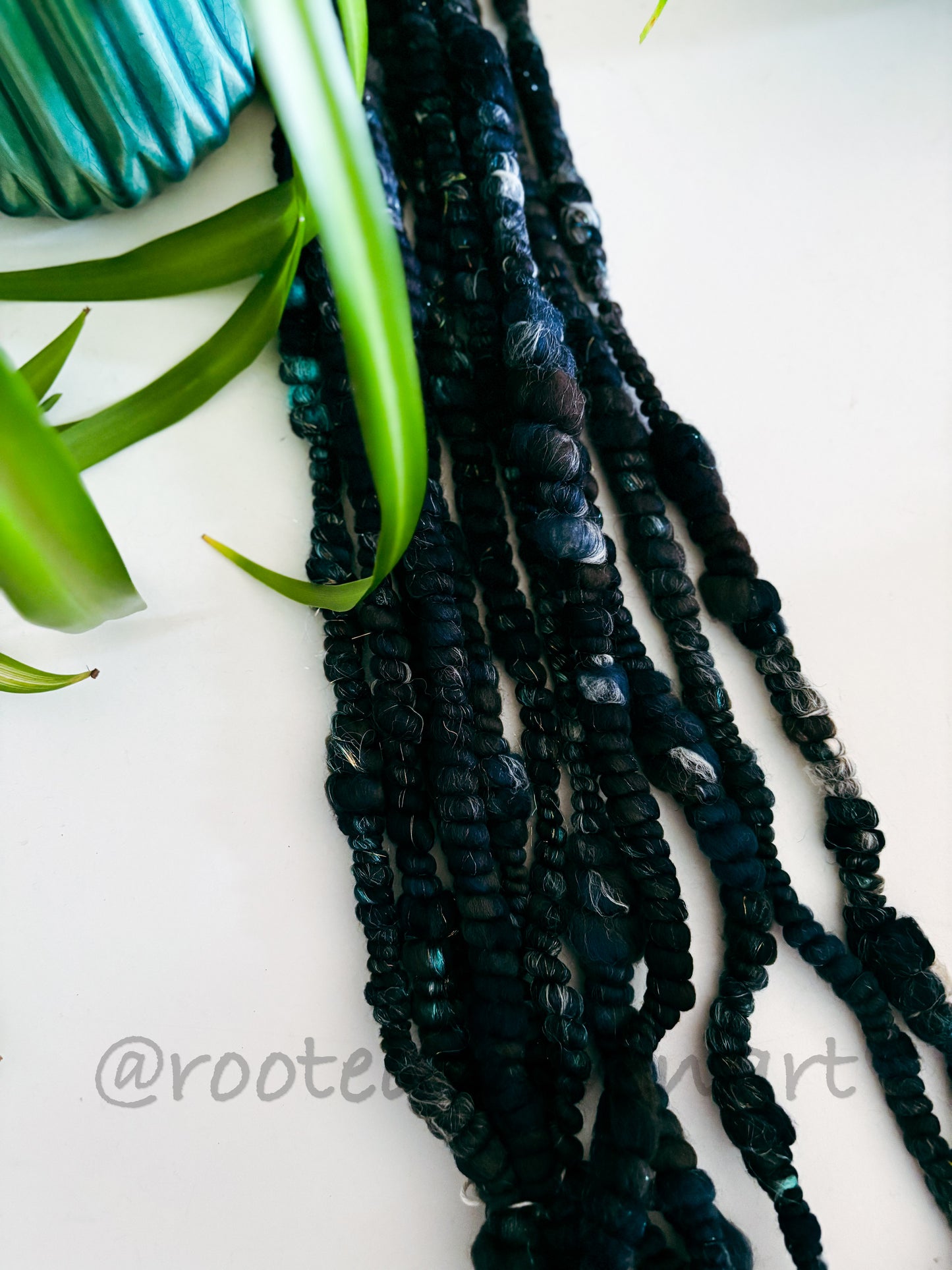 4.5 yards / Hand Spun Art Yarn