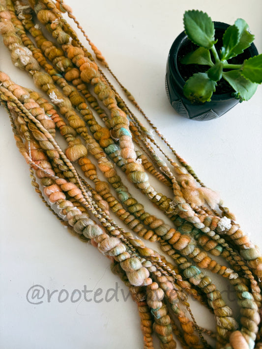 10 yards / Hand Spun Art Yarn