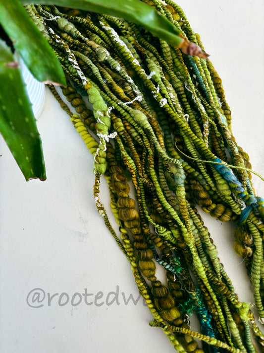 30 yards / Hand Spun Art Yarn