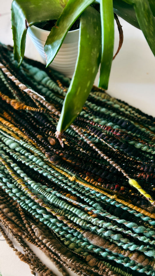 150 yards / Hand Spun Art Yarn