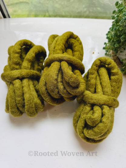 Hand Felted Yarn