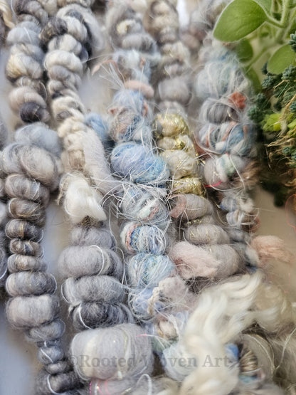 6 yards / Hand Spun Art Yarn