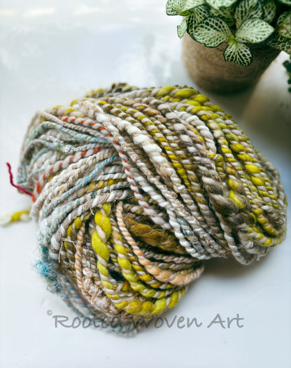 59 yards / Hand Spun Art Yarn