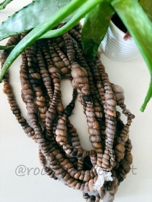 2 yards / Hand Spun Art Yarn