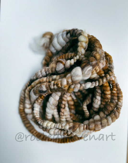3 Yards / Hand Spun Art Yarn