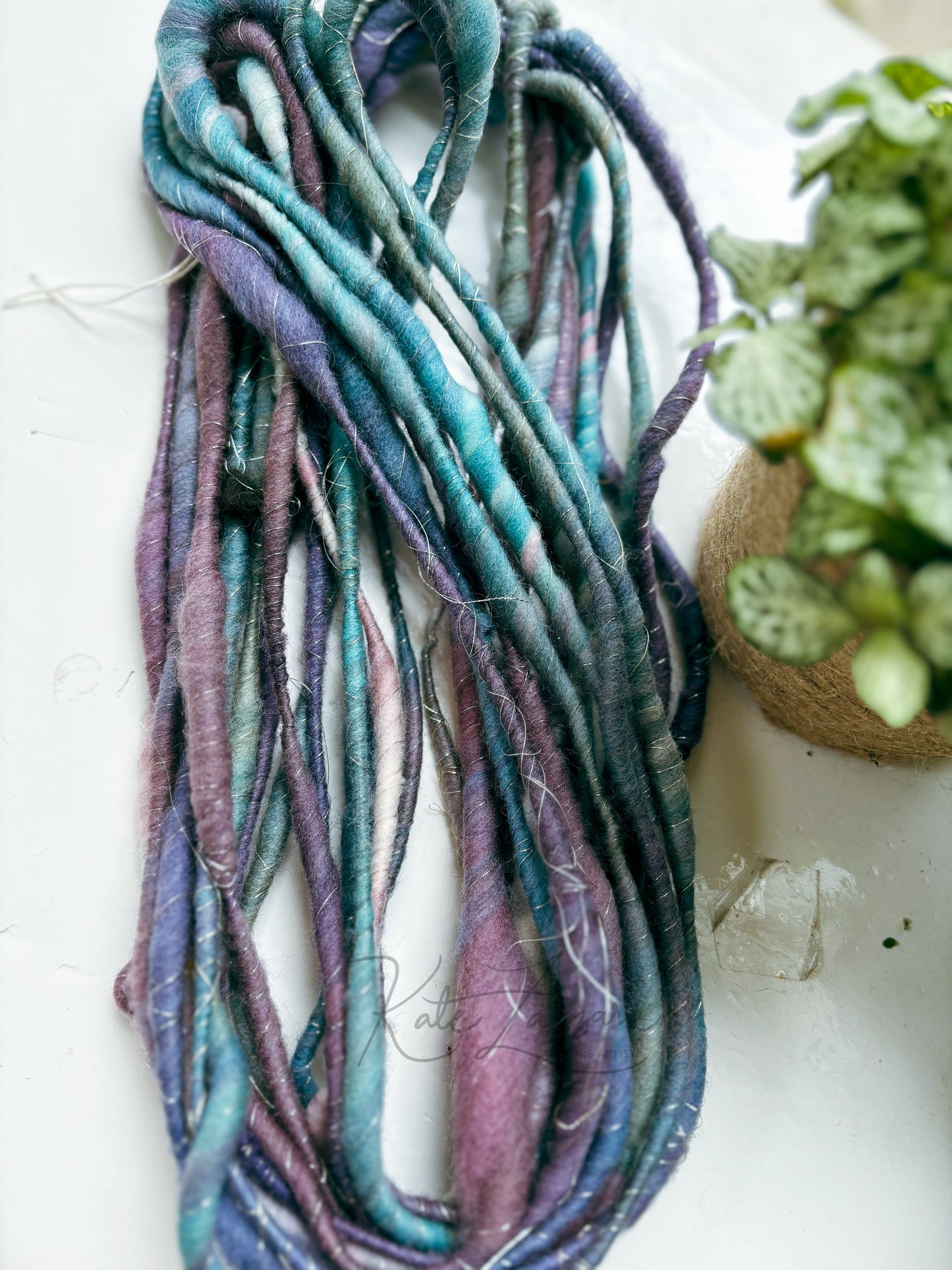 13 yards / Hand Spun Art Yarn