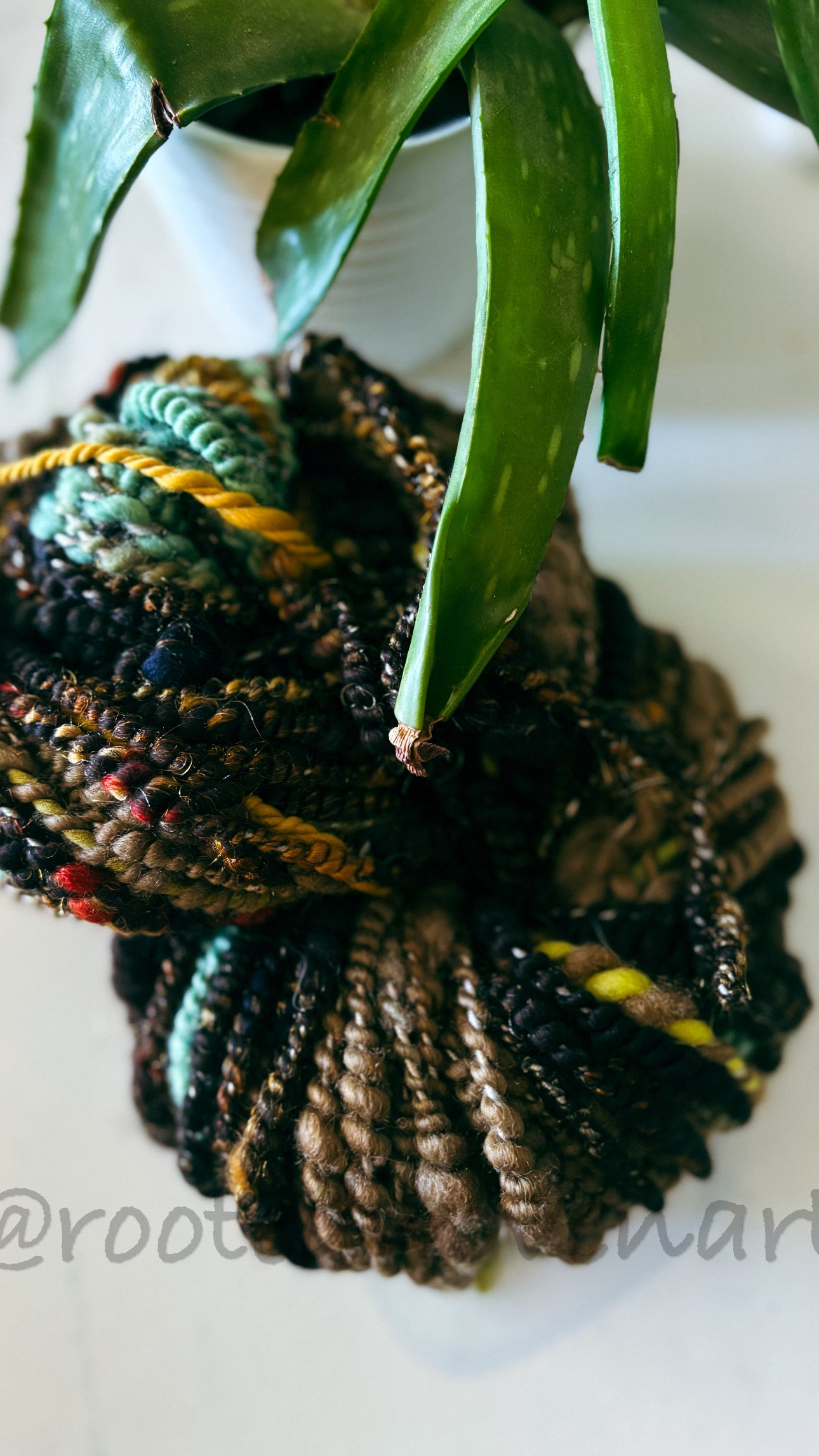 150 yards / Hand Spun Art Yarn