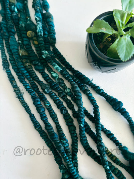 4.5 yards / Hand spun art yarn