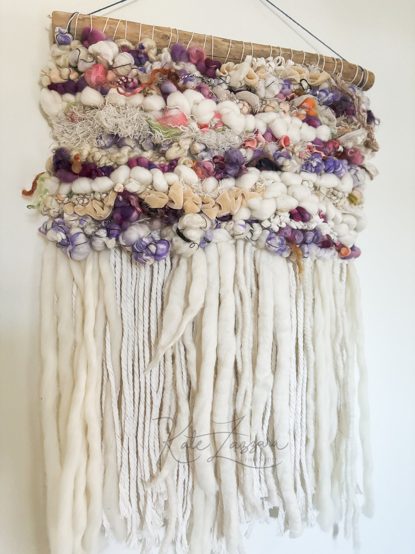 Viola / Woven Wall Art