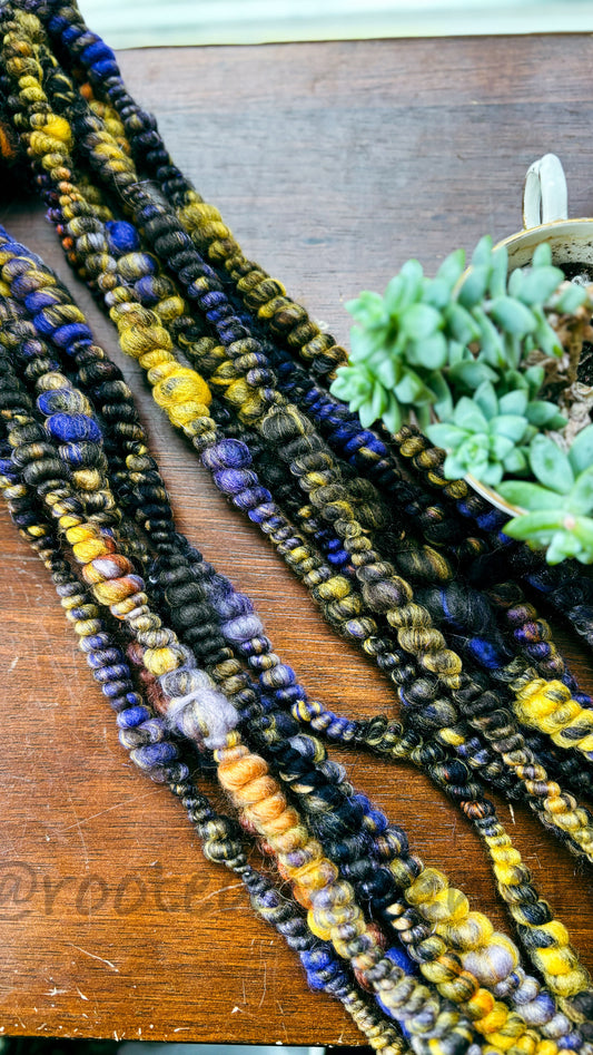 3 yards / Hand Spun Art Yarn