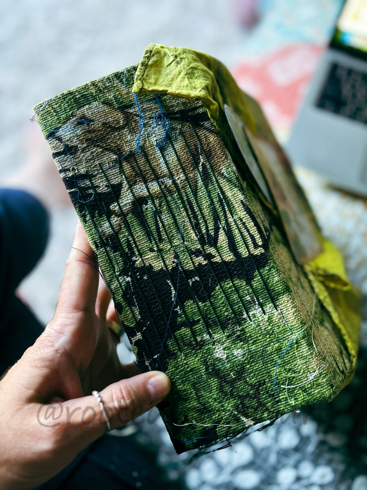 Handmade journal / herb junk journal
