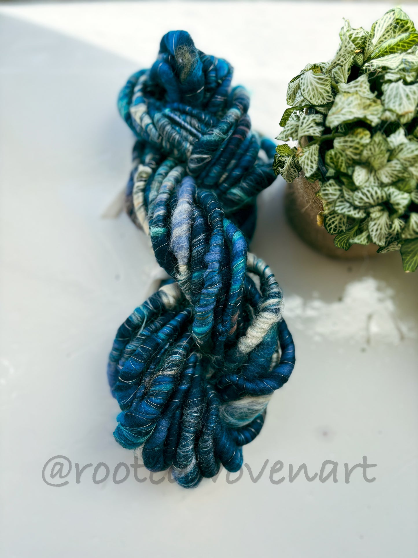 13 yards / Hand Spun Art Yarn