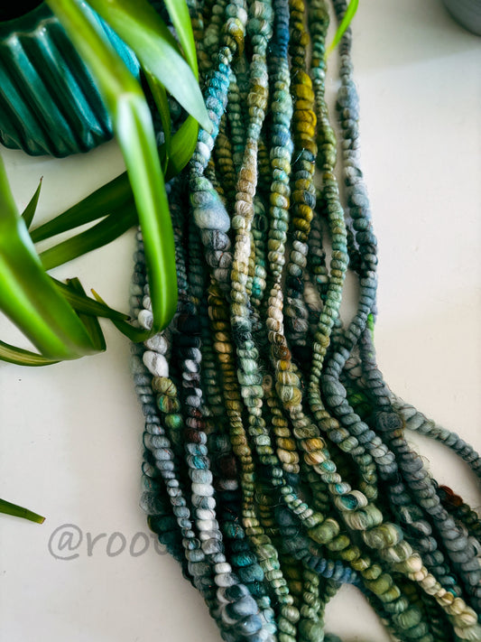 4.5 yards / Hand Spun Art Yarn