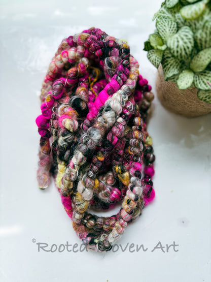 5 yards / Hand Spun Art Yarn