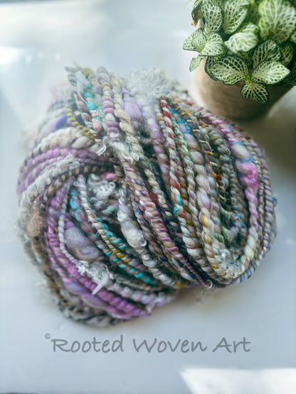 53 yards / Hand Spun Art Yarn